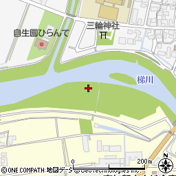 石川県小松市平面町ヌ周辺の地図