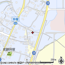 栃木県栃木市都賀町升塚30-5周辺の地図