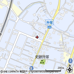 栃木県栃木市都賀町升塚762周辺の地図