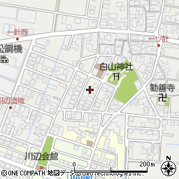 石川県小松市一針町レ周辺の地図