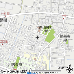 石川県小松市一針町レ89周辺の地図