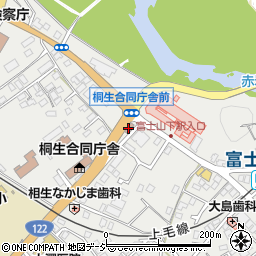 桐生警察署相生町交番周辺の地図