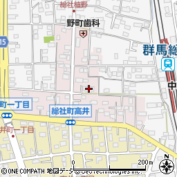 群馬県前橋市総社町高井49周辺の地図