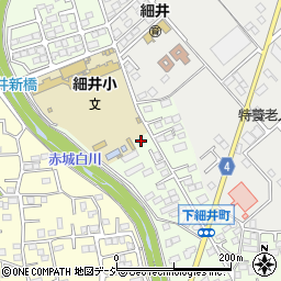 群馬県前橋市下細井町108周辺の地図