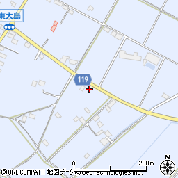 栃木県真岡市東大島737-12周辺の地図