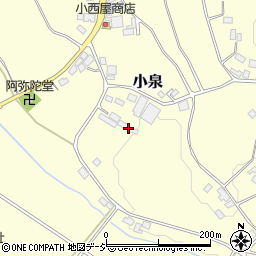 栃木県芳賀郡益子町小泉798周辺の地図