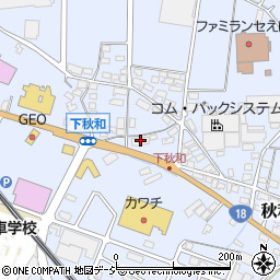 長野三菱電機機器販売株式会社　上田支店周辺の地図