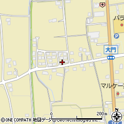 長野県北安曇郡松川村7000-52周辺の地図