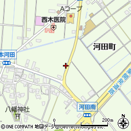 石川県小松市河田町ツ周辺の地図