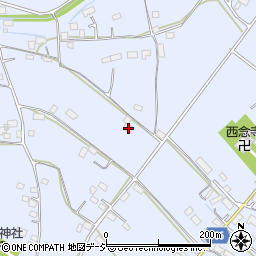 栃木県真岡市東大島1390周辺の地図