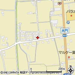 長野県北安曇郡松川村7000-57周辺の地図