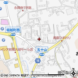 群馬県前橋市堀越町833-20周辺の地図