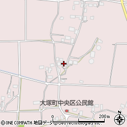 栃木県栃木市大塚町1605周辺の地図