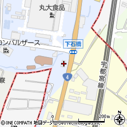 栃木県下野市下石橋123周辺の地図