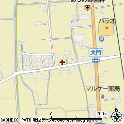 長野県北安曇郡松川村7000-86周辺の地図