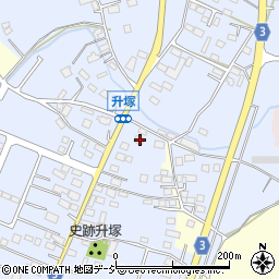 栃木県栃木市都賀町升塚37周辺の地図