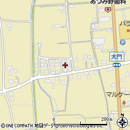 長野県北安曇郡松川村7000-53周辺の地図