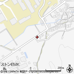 石川県小松市里川町乙周辺の地図