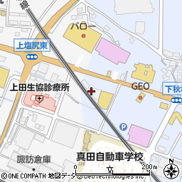 スシロー 上田店周辺の地図