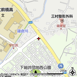 群馬県前橋市下細井町642-172周辺の地図