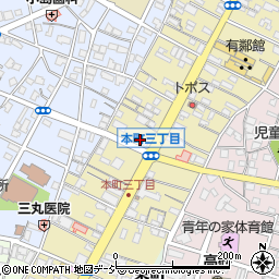 桐生信用金庫本町支店周辺の地図