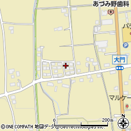 長野県北安曇郡松川村7000-54周辺の地図