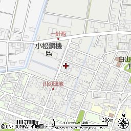 石川県小松市一針町ル周辺の地図