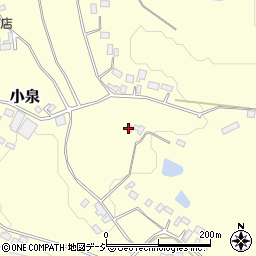 栃木県芳賀郡益子町小泉1017周辺の地図