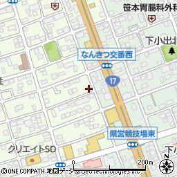フルベール化粧品北関東販売会社周辺の地図