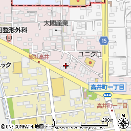 有限会社吉澤工業　本社周辺の地図
