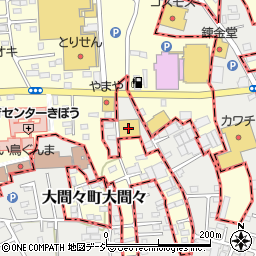 西松屋桐生相生店周辺の地図