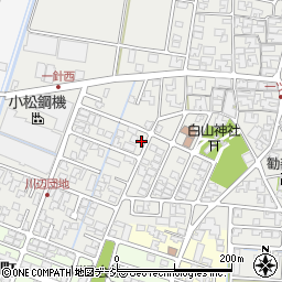 石川県小松市一針町レ136周辺の地図