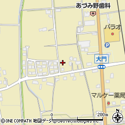 長野県北安曇郡松川村7000-35周辺の地図