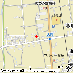 長野県北安曇郡松川村6999-3周辺の地図