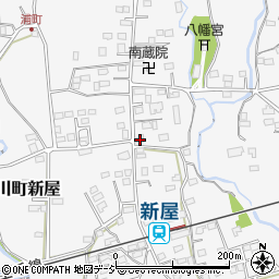 群馬県前橋市粕川町新屋337周辺の地図