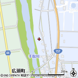 石川県白山市中島町ニ周辺の地図