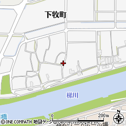 石川県小松市下牧町丙周辺の地図