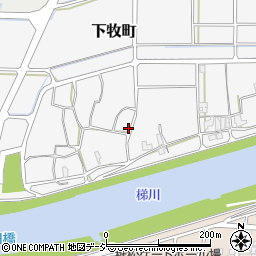 石川県小松市下牧町（丙）周辺の地図
