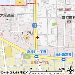 大武仁作後援会　事務所周辺の地図