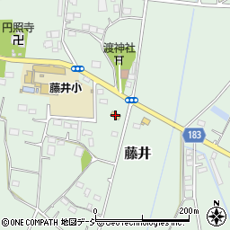 セブンイレブン壬生藤井店周辺の地図