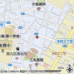 吉弘駐車場周辺の地図