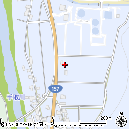 石川県白山市中島町ホ周辺の地図