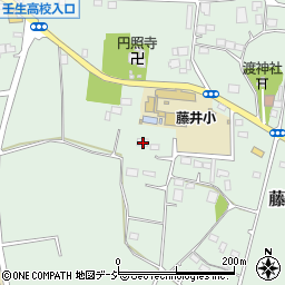 栃木県下都賀郡壬生町藤井1243周辺の地図