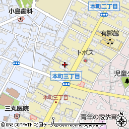 登利平桐生店周辺の地図