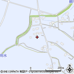 栃木県真岡市東大島1507-1周辺の地図