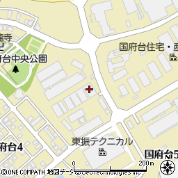 石川県小松市国府台周辺の地図