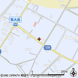 栃木県真岡市東大島630-34周辺の地図