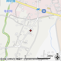 群馬県前橋市荻窪町1344周辺の地図