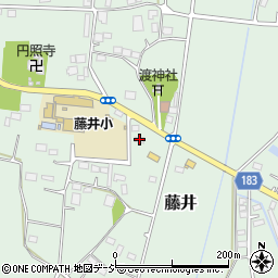 栃木県下都賀郡壬生町藤井1283-8周辺の地図