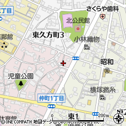 桐生シルク株式会社周辺の地図